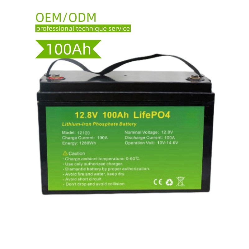 Deep Cycle 12V 100Ah Lithium Iron Phosphate Battery