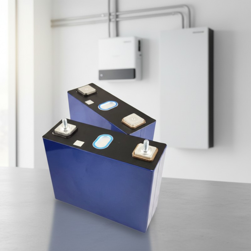  Square Aluminum Shell 100Ah LiFePO4 Battery Cell