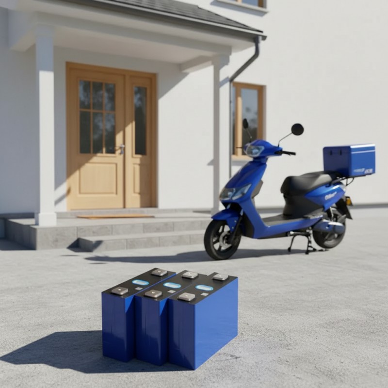 102Ah slim cell for household commuter EV